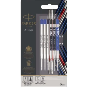 Ricarica penna a sfera e gel Parker MO M 6/1 BL