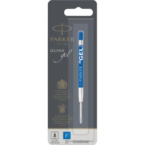 Ricarica penna gel Parker nera F 1/1-BLISTER