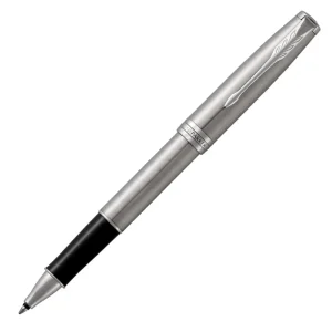 Rollerball pen Parker Sonnet stainless steel CT F black