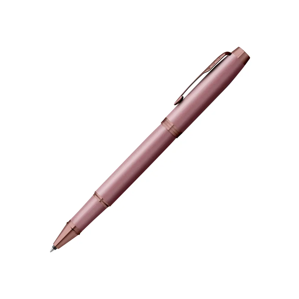Rollerball pen Parker IM Mauve Bronze Trim F black
