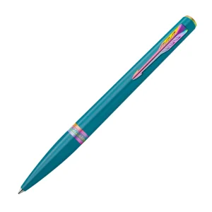 Ballpoint pen Parker Meridian teal RBT M blue