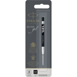 Ricarica penna gel Parker nera M 1/1-BL
