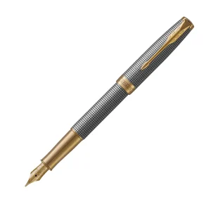 Fountain pen Parker Sonnet silver Cisel