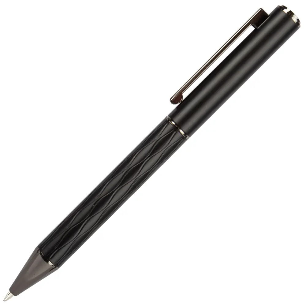 Metal ballpoint pen in gift wrapper Infinity