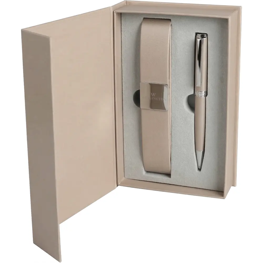 Set di penne da scrittura HASTUR 1/1 BP + custodia in PU
