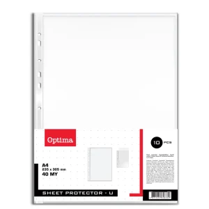 Cartella-File, 11 tasche, 40mik 10 pz