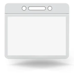 Custodia per accreditazione Horizont 90X80mm