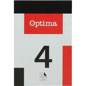 Blocco adesivo Optima n. 4, a quadri piccoli