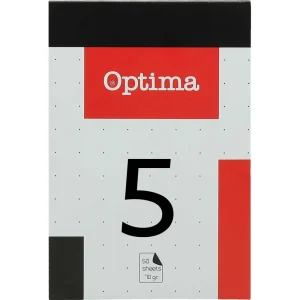 Blocco adesivo Optima n. 5, a quadretti piccoli