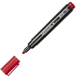 Pennarello indelebile Official, rosso