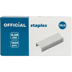 Stapler clips Official no.24/6 1000