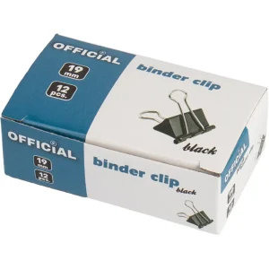 Document clips Optima 19mm, 12/1 222151