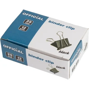 Document clips Optima 25mm, 12/1 222152
