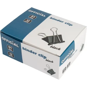 Document clips Optima 51mm, 12/1 222155