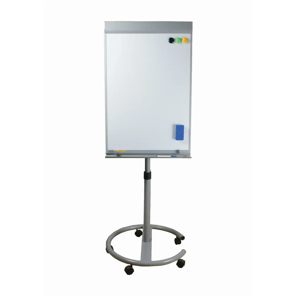 Mobile flipchart board, 70 x 100 cm