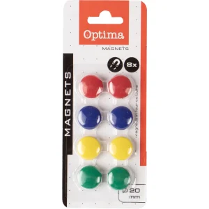 Magnetini OPTIMA, 20 mm, 8 pz