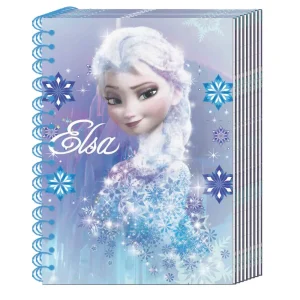 Spiral notebook A6, FROZEN 226582