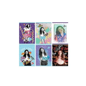 Exercise book Disney Soy Luna A4 small checkered
