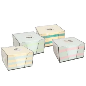 Paper block in holder colour 10×8,5×6