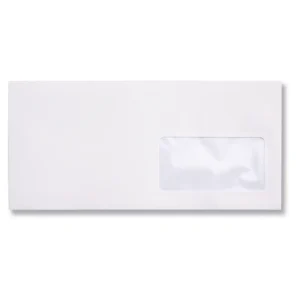 American envelope DO WHITE 110x230mm 90gr SI