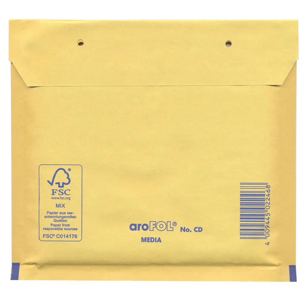 CD envelope, addressed, 180X165 mm