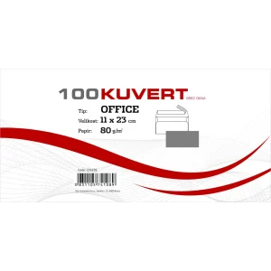 Busta AMER. BO BIANCA 110×230 80gr 100/1
