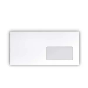 Envelope AMER. DO WHITE 110×230 80gr 100/1