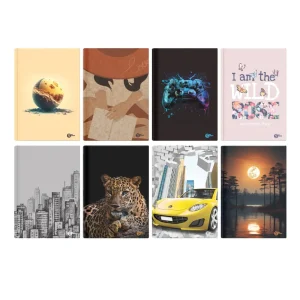Exercise book A6, SLINE (different designs)