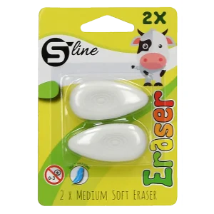 Eraser S-Line 2/1-BLISTER