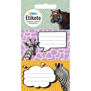Stickers for exercise books ANIMAL WILD 10/1