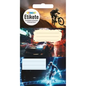 Stickers for exercise books TEEN BOYS 10/1
