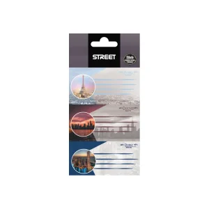 Labels for exercise books around the world 9/1