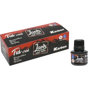 Inchiostro di china Karbon nero Lavir 25 ML