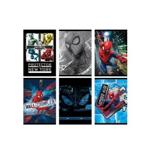 Exercise book Spiderman A4 small checkered
