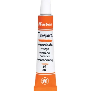 Coloured pencils Carbon tempera 18ml 10/1 orange
