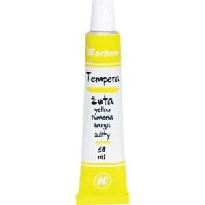 Coloured pencils Carbon tempera 18ml 10/1 yellow