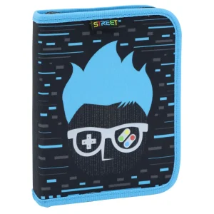 Empty pencil case with zip and clip 240509