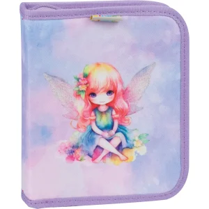 Pencil case 1 Zip + 2 Flaps Empty Flower