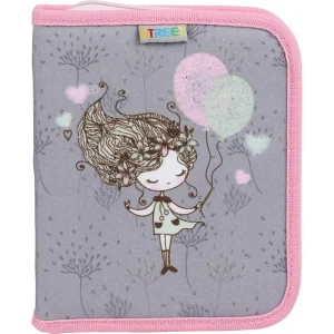 Pencil case 1 empty 2 crossed Joyful
