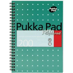 Spiral exercise book Metallic A4 lines 100 pages