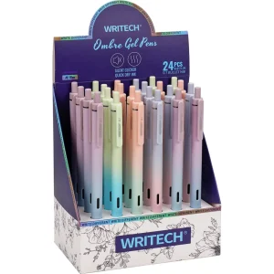 Penna gel Writech Ombre pastel 24/1 display