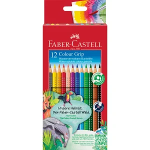 Matite colorate FABER-CASTELL, grip 12/1