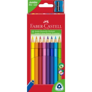 Matite colorate triangolari Faber-Castell Jumbo10/1