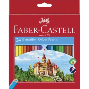 Matite colorate FABER-CASTELL, grad 24/1