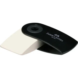Eraser FABER-CASTELL, sleeve mini black