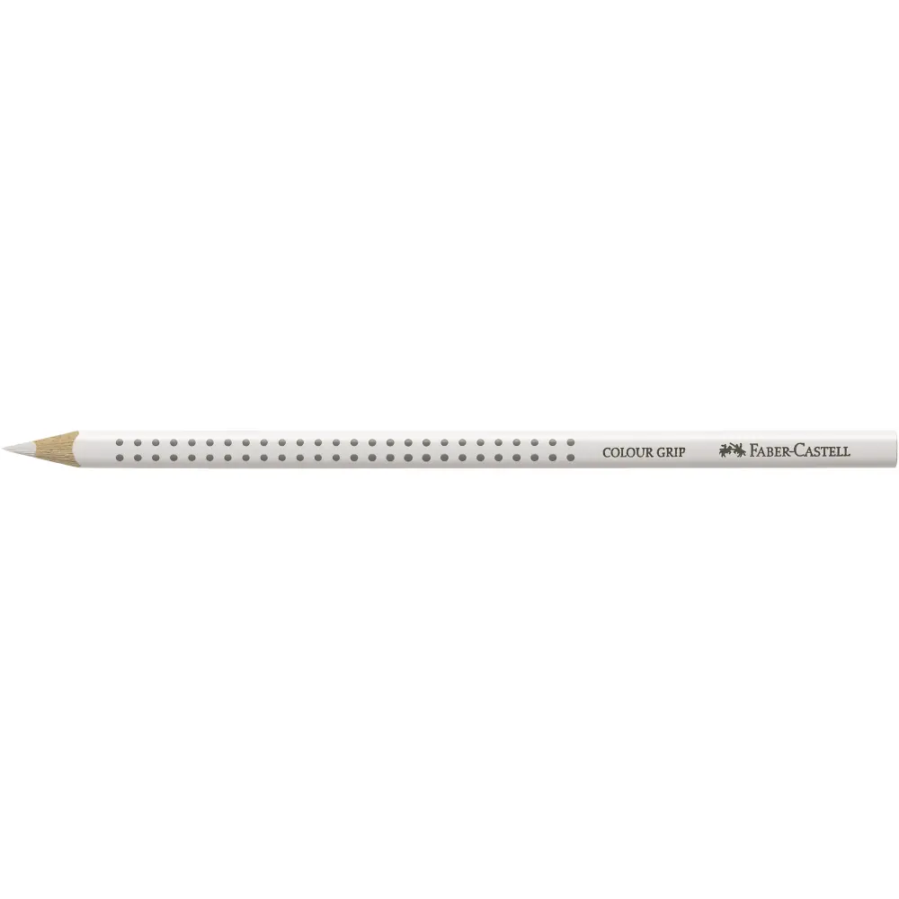 Matita colorata FABER-CASTELL, con presa ergonomica bianca