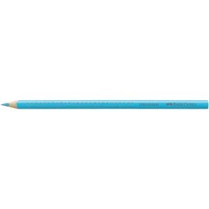 Matita colorata FABER-CASTELL, con presa ergonomica blu cielo