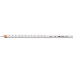 Matita colorata FABER-CASTELL, grip jumbo bianca