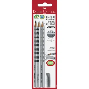 Matita grafita Faber-Castell Grip 3/1+ piombo
