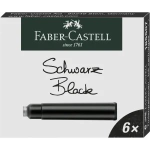 Punte penna stilografica FABER-CASTELL nero 6/1